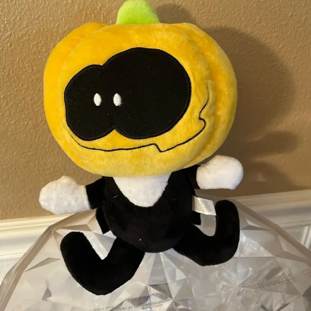 Yellow Pumpkin Plush Toy
